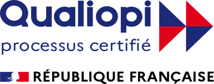 Logo Qualiopi avec la mention République Française